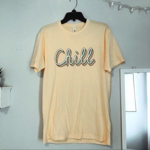 Next level apparel chill graphic tee NWOT